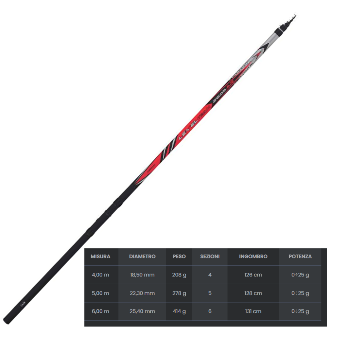 Tubertini Level Team 2600 AR canna bolognese
