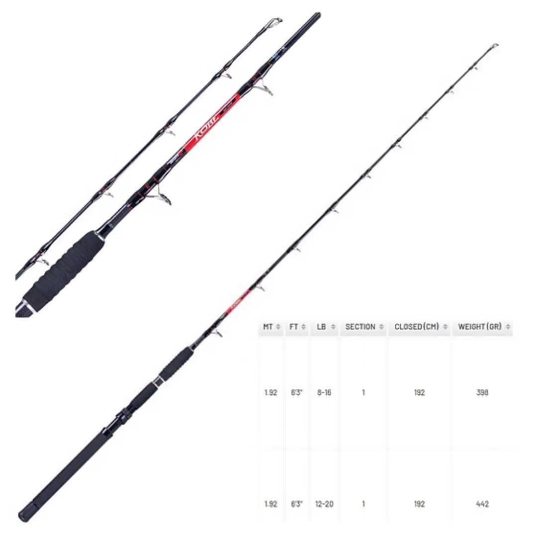 Akami Kobe canna da pesca traina