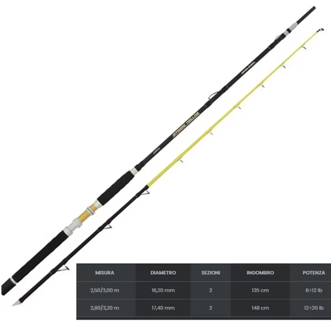 Tubertini Offshore Trolling canna da traina