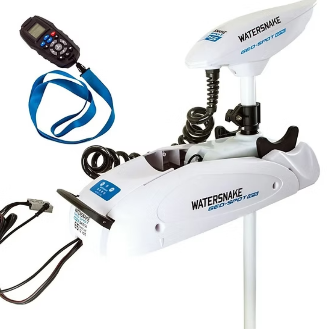 Watersnake Motore Elettrico Geo Spot GPS 12V, 65lb